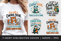 Sarcastic Quote t-shirt printable sublimation design png Product Image 1