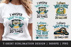 Sarcastic Quote t-shirt printable sublimation design png Product Image 1