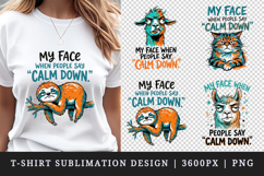 Sarcastic Quote t-shirt printable sublimation design png Product Image 1