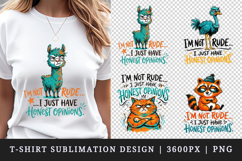 Sarcastic Quote t-shirt printable sublimation design png Product Image 1