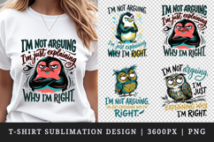 Sarcastic Quote t-shirt printable sublimation design png Product Image 1