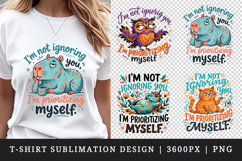Sarcastic Quote t-shirt printable sublimation design png Product Image 1