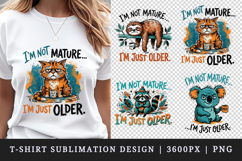 Sarcastic Quote t-shirt printable sublimation design png Product Image 1