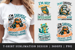 Sarcastic Quote t-shirt printable sublimation design png Product Image 1