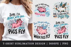 Sarcastic Quote t-shirt printable sublimation design png Product Image 1