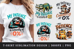 Sarcastic Quote t-shirt printable sublimation design png Product Image 1