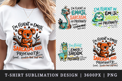 Sarcastic Quote t-shirt printable sublimation design png Product Image 1