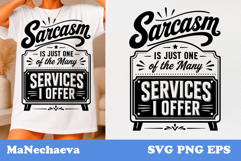 Sarcastic Quotes SVG Bundle | Funny Quote Sublimation Product Image 4