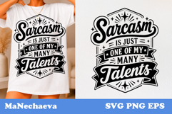 Sarcastic Quotes SVG Bundle | Funny Quote Sublimation Product Image 6