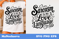 Sarcastic Quotes SVG Bundle | Funny Quote Sublimation Product Image 8