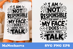 Funny Sarcastic Quote SVG | I Speak Fluent Sarcastic Product Image 1