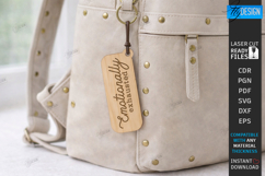 Sarcastic Quotes Keychain Laser Cut | Funny Snarky Keyring Product Image 1