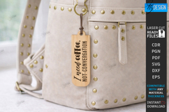 Sarcastic Quotes Keychain Laser Cut | Funny Snarky Keyring Product Image 1