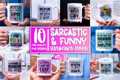 Sarcastic Quotes Sublimation Bundle Funny Sublimation Quotes Product Image 2