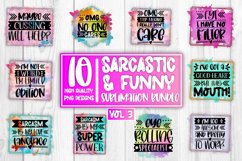 Sarcastic Quotes Sublimation Bundle Funny Sublimation Quotes Product Image 1