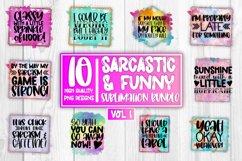 Sarcastic Quotes Sublimation Bundle Funny Quotes Sublimation Product Image 1