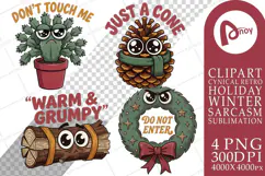 Christmas Botanicals Sublimation Product Image 1