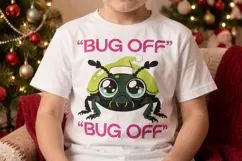 Christmas Tiny Bugs Sublimation Product Image 3