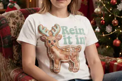 Sarcastic Gingerbread Sublimation Product Image 3