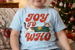 Sarcastic Retro Holiday Cats Sublimation Product Image 4