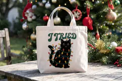 Sarcastic Retro Holiday Cats Sublimation Product Image 12