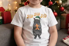 Sarcastic Retro Holiday Cats Sublimation Product Image 5
