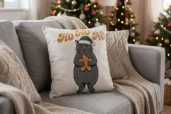 Sarcastic Retro Holiday Cats Sublimation Product Image 9