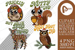 Woodland Christmas Sublimation Product Image 1