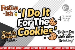 Sarcastic Santa Quotes Clipart Product Image 1