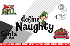 Santa's Workshop Quotes Clipart Product Image 1