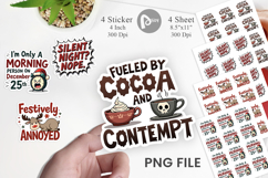 Santa&#039;s Workshop Quotes Sticker Product Image 1