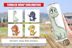 Sassy Baby Dinosaur Tumbler Product Image 1