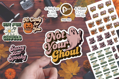 Sarcastic Sassy Halloween Sticker Product Image 1
