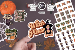 Sarcastic Sassy Halloween Sticker Product Image 1