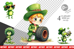 Sarcastic Shamrock Sublimation Product Image 1