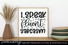 Sarcastic Quote SVG PNG EPS Funny T-shirt SVG Sarcasm SVG Product Image 3