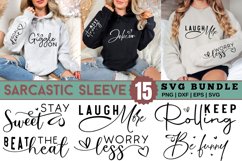 Sarcastic Sleeve SVG Design Bundle Product Image 1