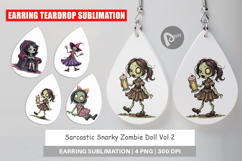 Earring Snarky Zombie Doll Product Image 1