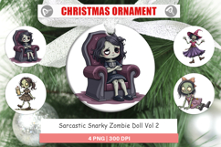 Ornament Snarky Zombie Doll Product Image 1