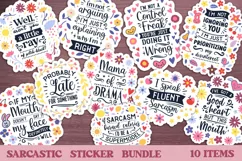 sarcastic sticker bundle volume 2