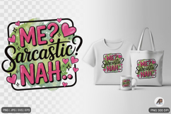 Sarcastic Sublimation Design Product Image 1