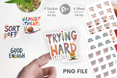 Sarcastic Sunshine Sticker Product Image 1