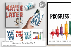 Sarcastic Sunshine Digital Paper Product Image 1