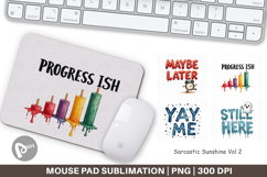 Sarcastic Sunshine Mouse Pad Product Image 1
