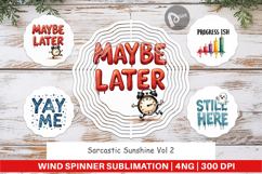 Sarcastic Sunshine Wind Spinner Product Image 1