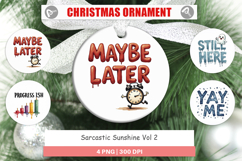 Sarcastic Sunshine Ornament Product Image 1