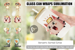 Glass Can Sarcastic Surreal Cuties Product Image 1