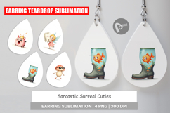 Earring Sarcastic Surreal Cuties Product Image 1