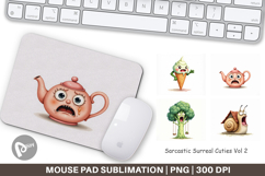 Mouse Pad Sarcastic Surreal Cuties Product Image 1