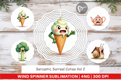 Wind Spinner Sarcastic Surreal Cuties Product Image 1